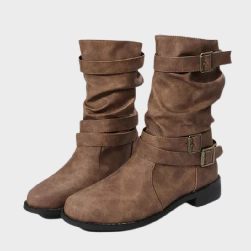 Teresa – Lässige Stiefeletten mit Schnalle