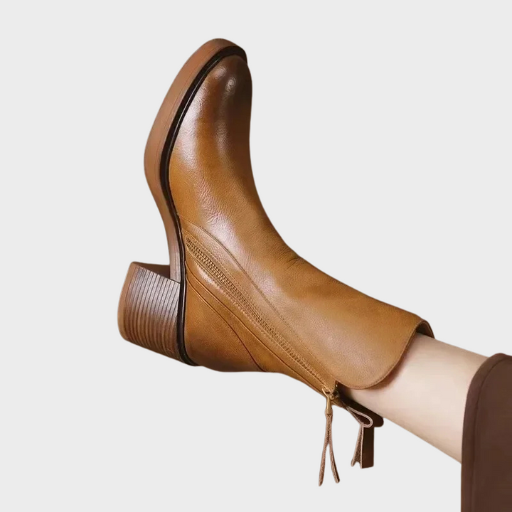 Babette – Elegante Stiefeletten mit Reißverschluss