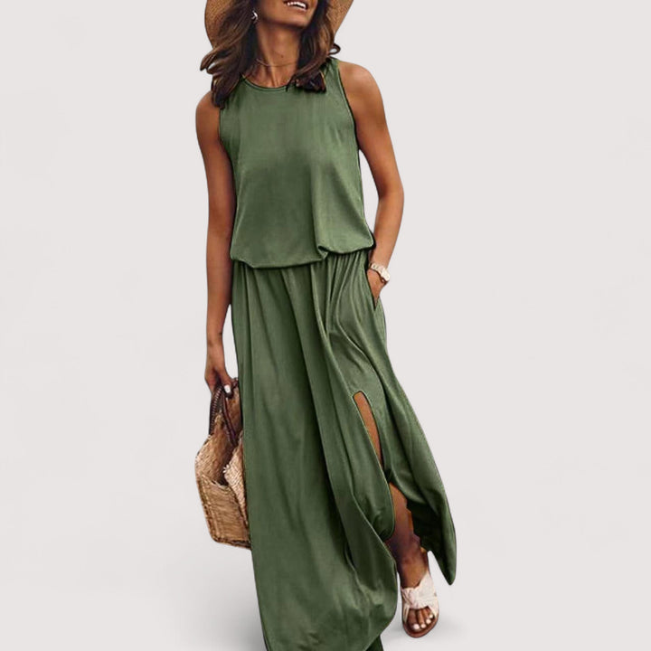 Kristin™ | Sommerkleid mit Schlitz