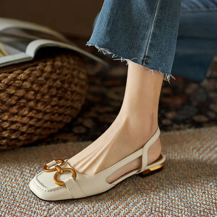 Damen - Elegante Vintage-Sandalen - Bequeme und stilvolle Schuhe für jeden Anlass