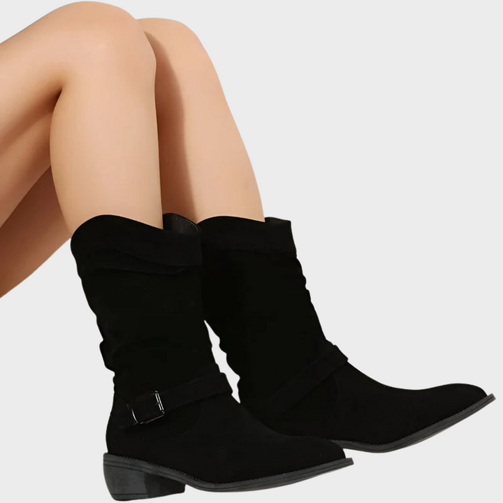 Maya – Lässige Stiefeletten mit Schnalle