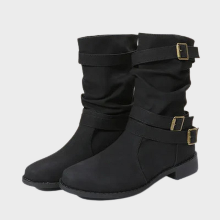 Teresa – Lässige Stiefeletten mit Schnalle