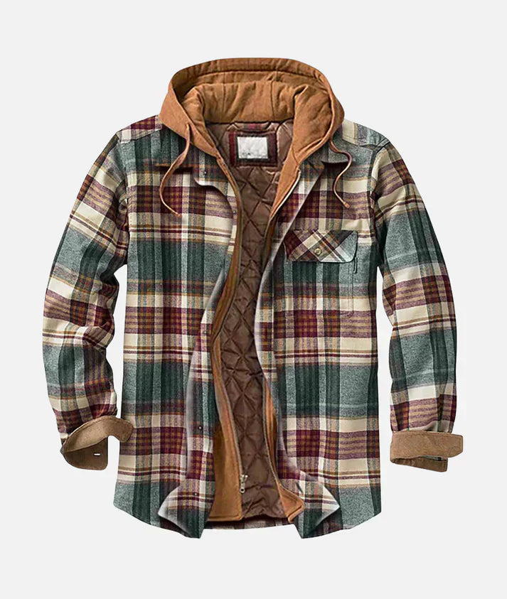 RICHARD |  Karierte Patchworkjacke