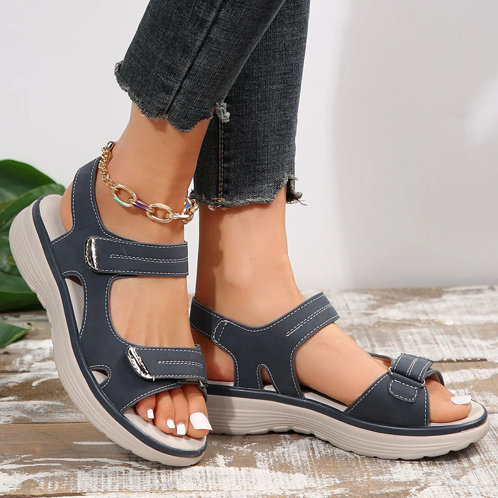 Damen Wandersandalen – Rutschfest, Klettverschluss & Atmungsaktiv für Outdoor