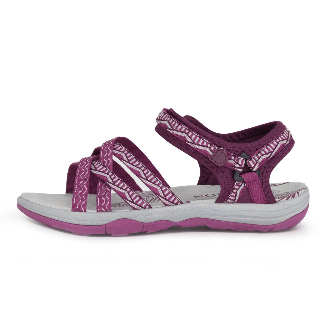 Alicia | Damen Sandalen – Verstellbare Riemen, Gepolsterte Sohle & Stilvoll