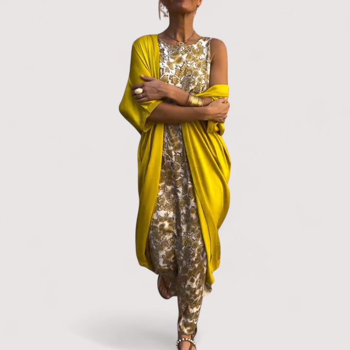 Celia ™ | Elegantes Kleid mit Weste