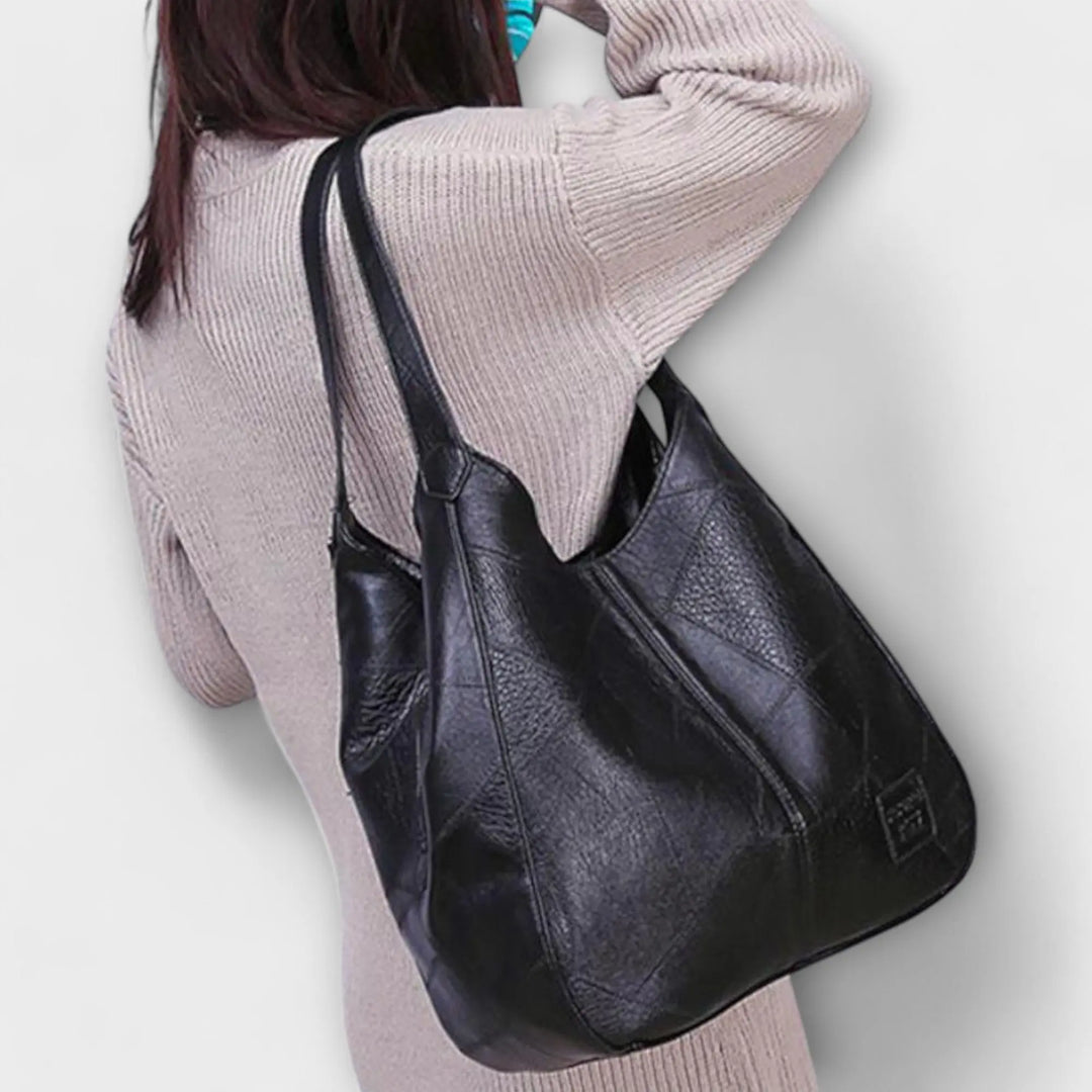 Nora. - Vintage Leder Tasche Nora Zurich