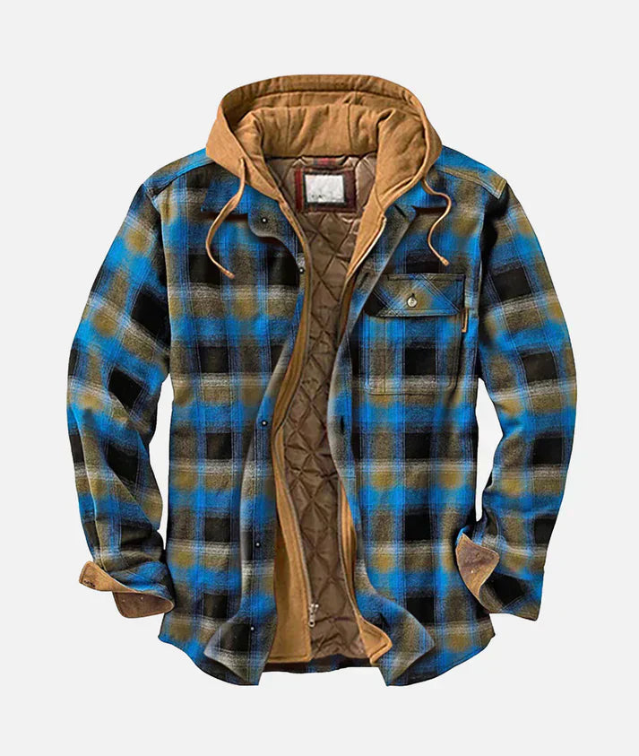 RICHARD |  Karierte Patchworkjacke
