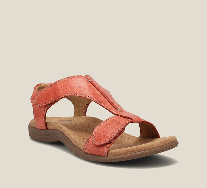 Damen Italienische Sandalen – Memory-Schaum, T-Riemen & Atmungsaktiv
