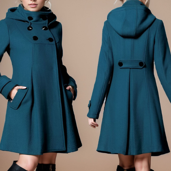 Solina |Stilvolle Jacke mit Taschen und Kapuze