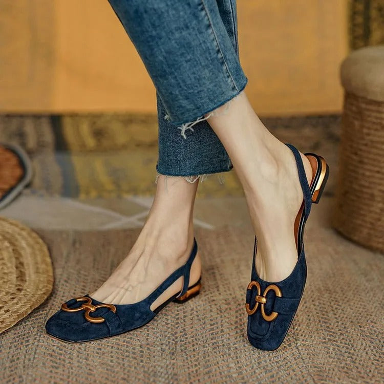 Damen - Elegante Vintage-Sandalen - Bequeme und stilvolle Schuhe für jeden Anlass