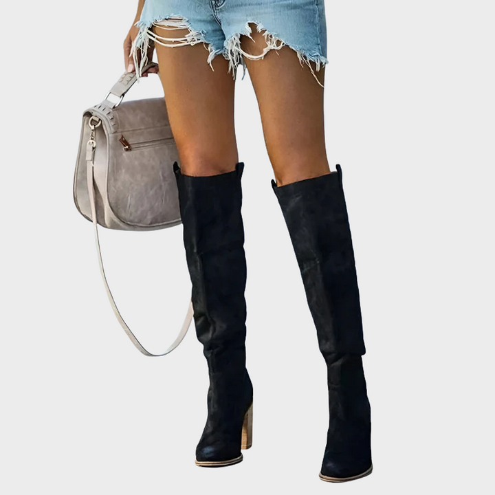 Alina – Elegante Overknee-Stiefel