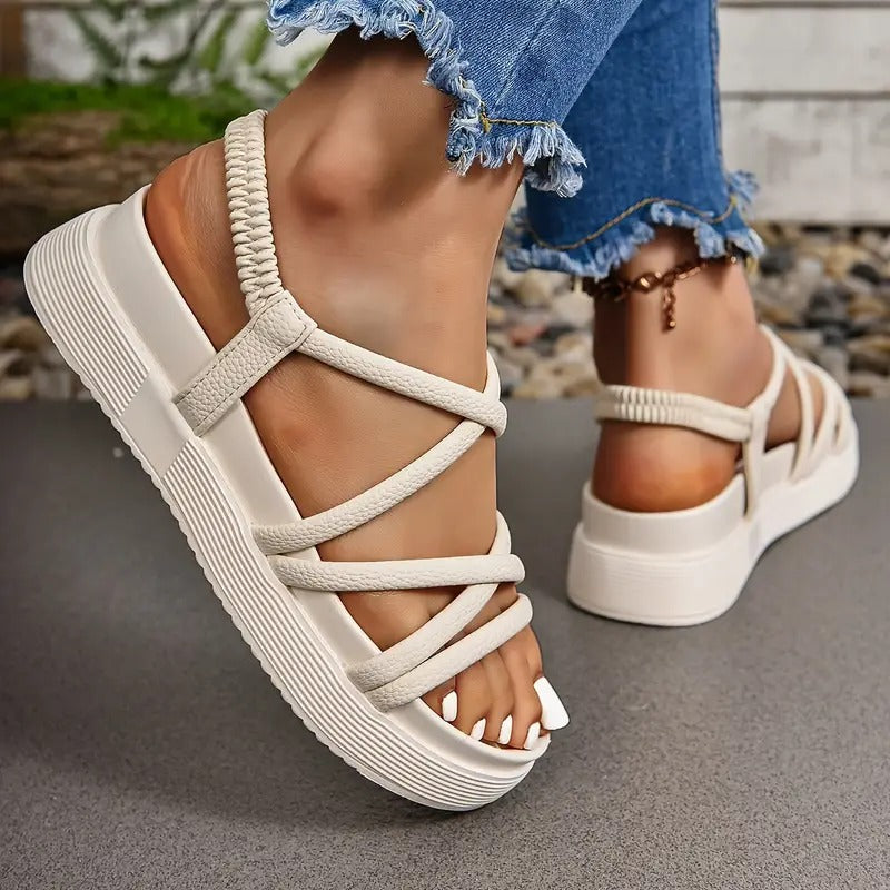 Damen Sandalen mit flacher Sohle – Stilvolle und langlebige Sommerschuhe