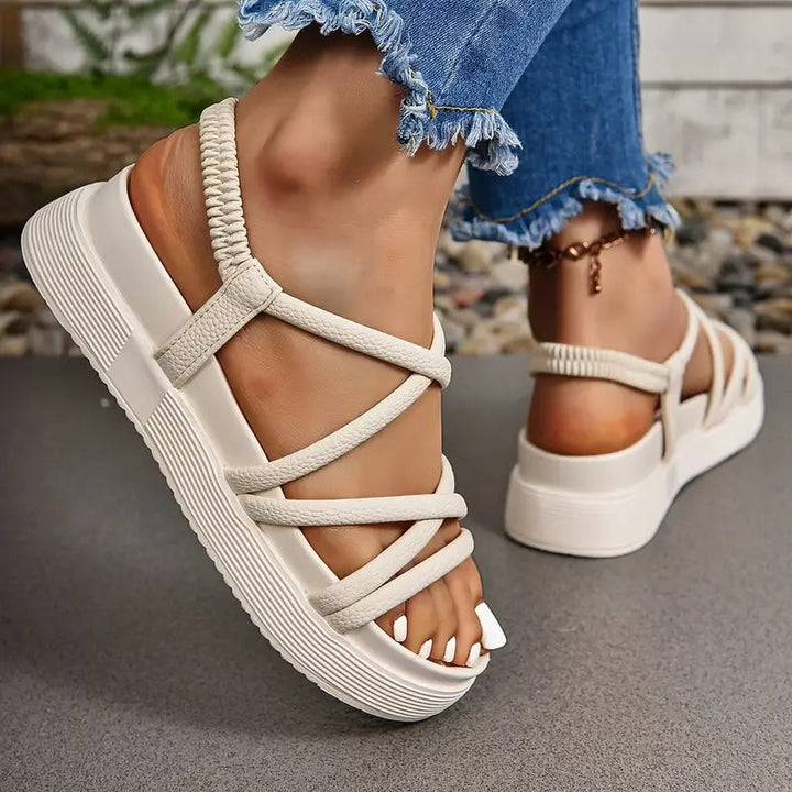 Damen Sandalen mit flacher Sohle – Stilvolle und langlebige Sommerschuhe