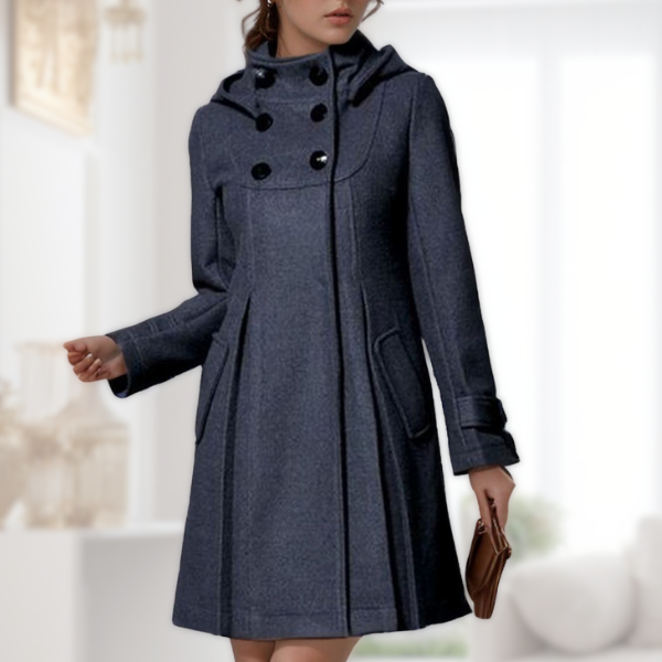 Solina |Stilvolle Jacke mit Taschen und Kapuze