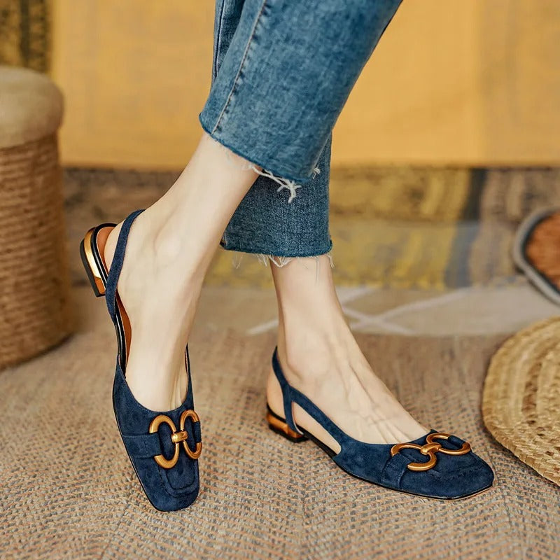 Damen - Elegante Vintage-Sandalen - Bequeme und stilvolle Schuhe für jeden Anlass