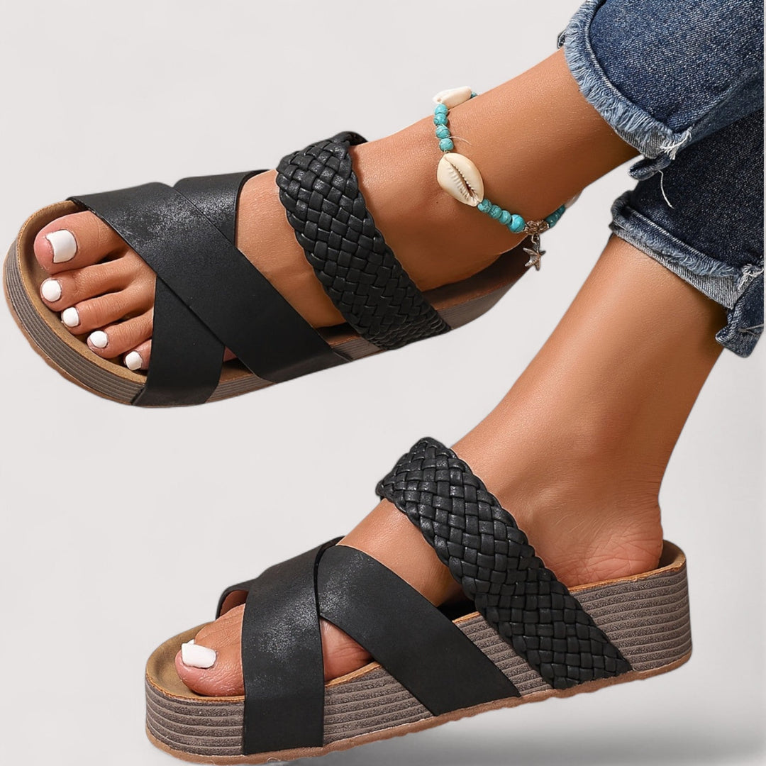 Elina™ | Orthopädische Ledersandalen