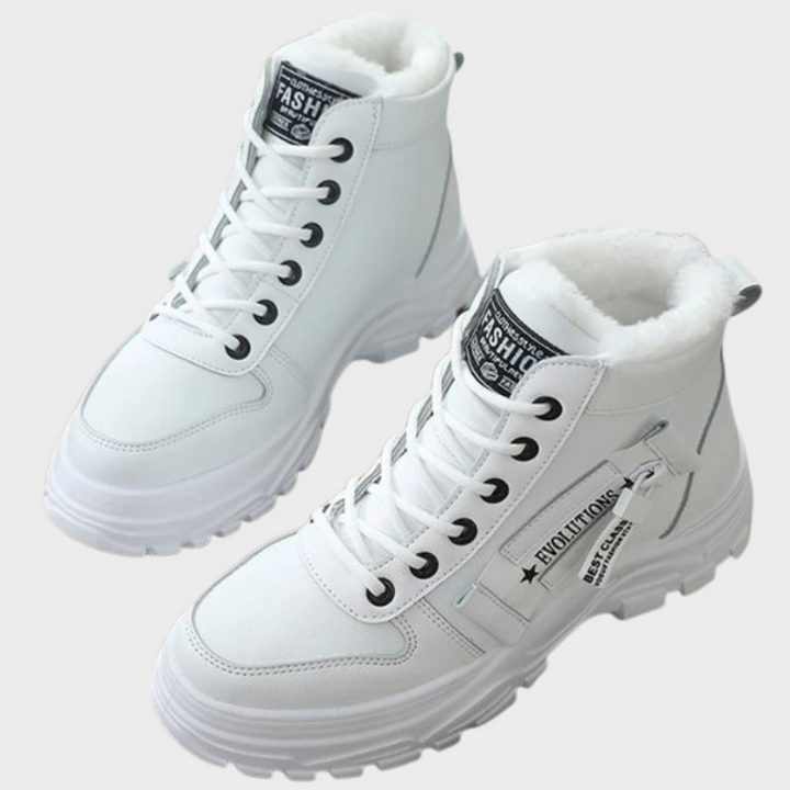 Xena – Chunky High-Top-Stiefel mit Reißverschluss
