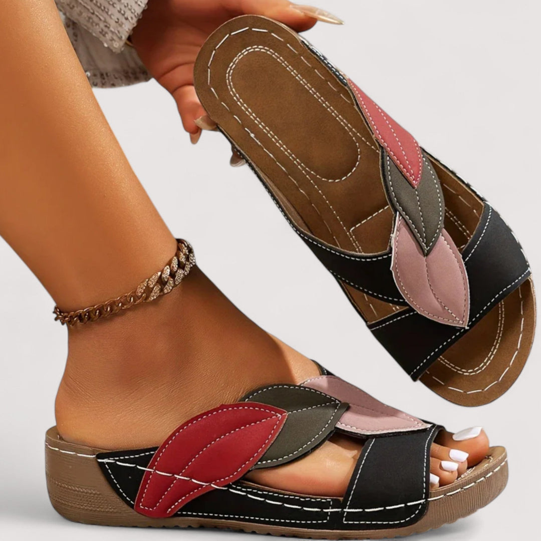 Solveig™ | Slip-on-Sandalen
