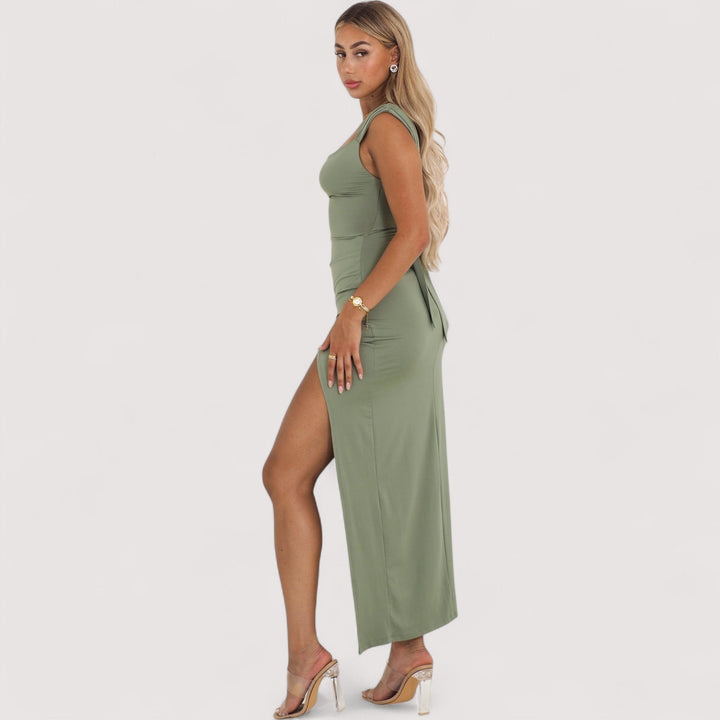 Giorgia™ | Tailliertes Maxikleid