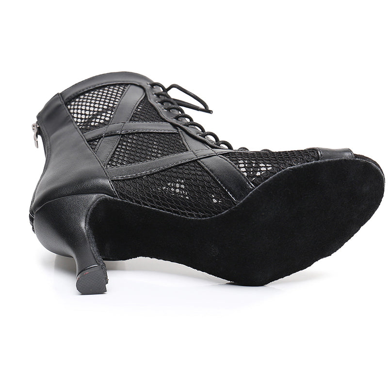 Damen Jazz & Salsa Tanzschuhe – 7,5 cm Absatz, Kunstleder & Stilvoll