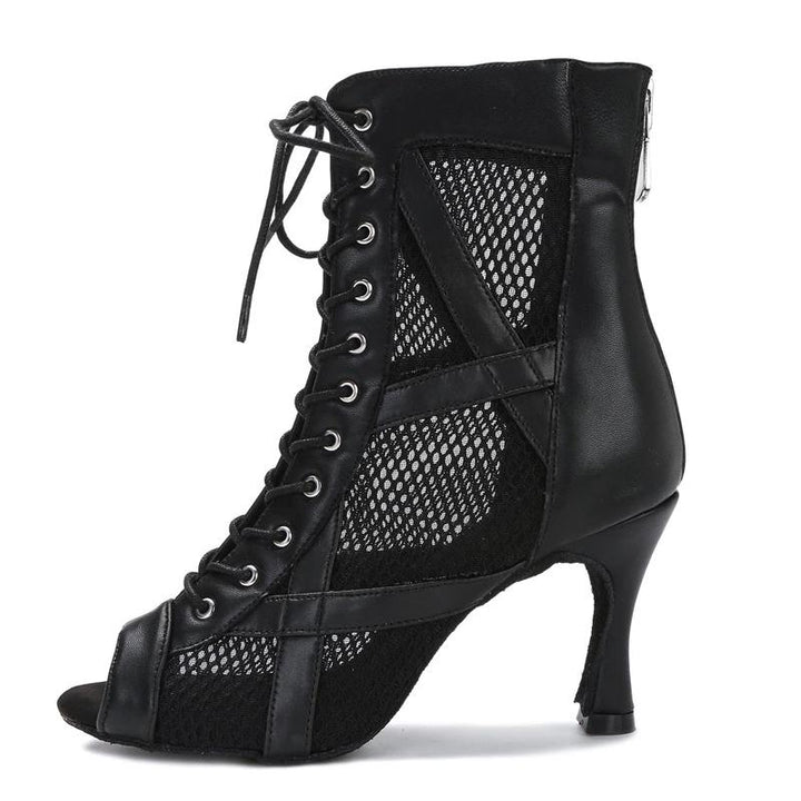 Damen Jazz & Salsa Tanzschuhe – 7,5 cm Absatz, Kunstleder & Stilvoll