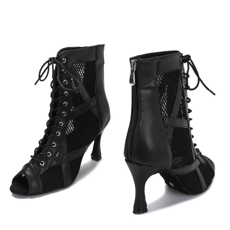 Damen Jazz & Salsa Tanzschuhe – 7,5 cm Absatz, Kunstleder & Stilvoll