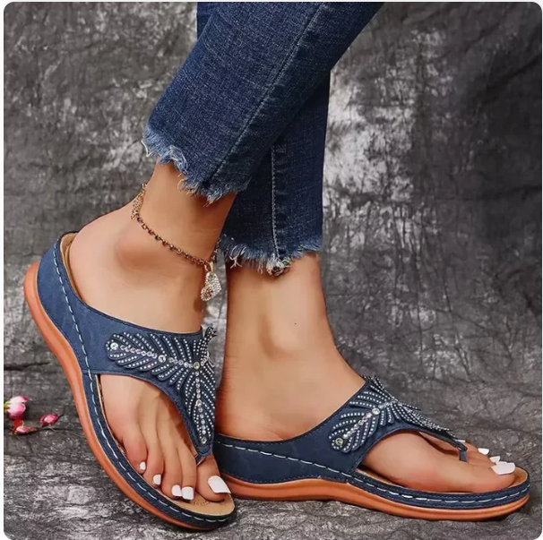 Olivia | Damen Zehensandalen – Robust, Stilvoll & Vielseitig