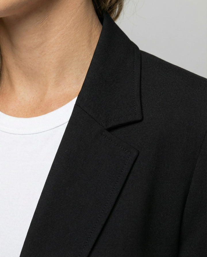 Damen Blazer Anzug Set | Klassischer Schnitt – Zweireihiger Blazer, Weite Hose & Moderner Business Chic Stil