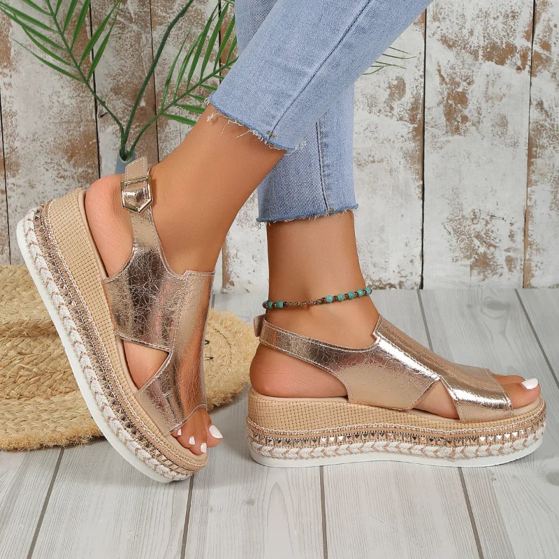 Damen Strandsandalen | Keilabsatz – Leicht, Bequem & Stilvoll