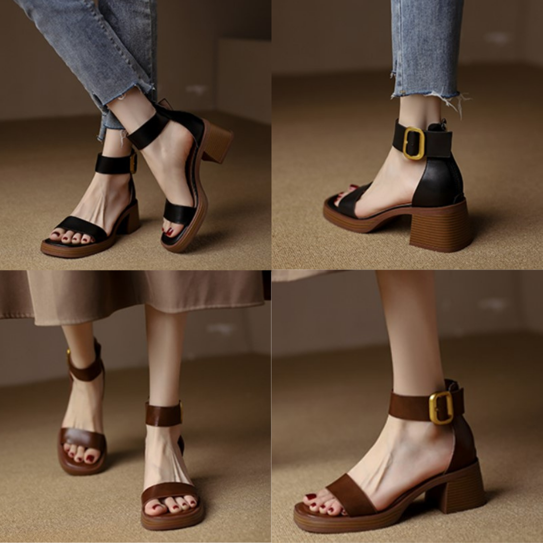 Daisy | Damen Absatzsandalen – Bequem, Stilvoll & Klassisch