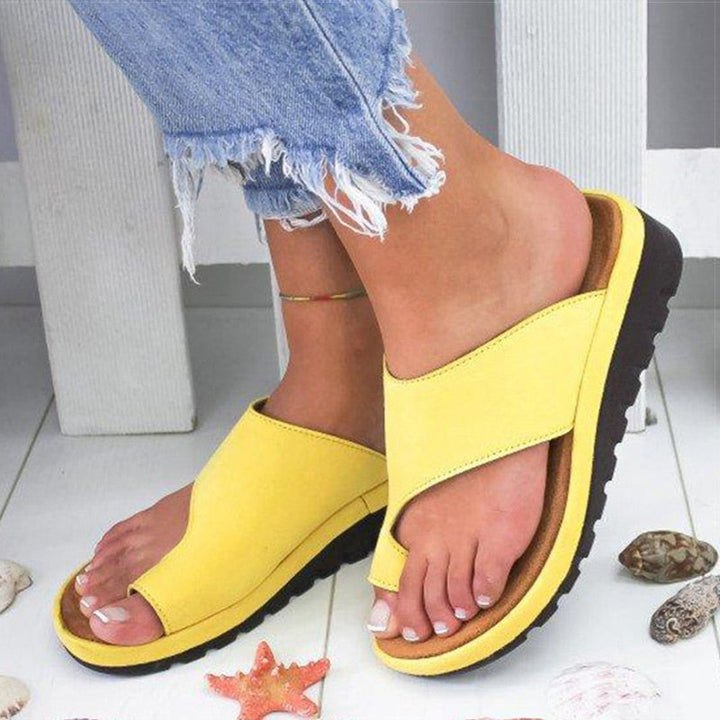 Eloise | Damen Orthopädische Riemchensandalen – Hallux-Valgus-Unterstützung, Verstellbar & Bequem