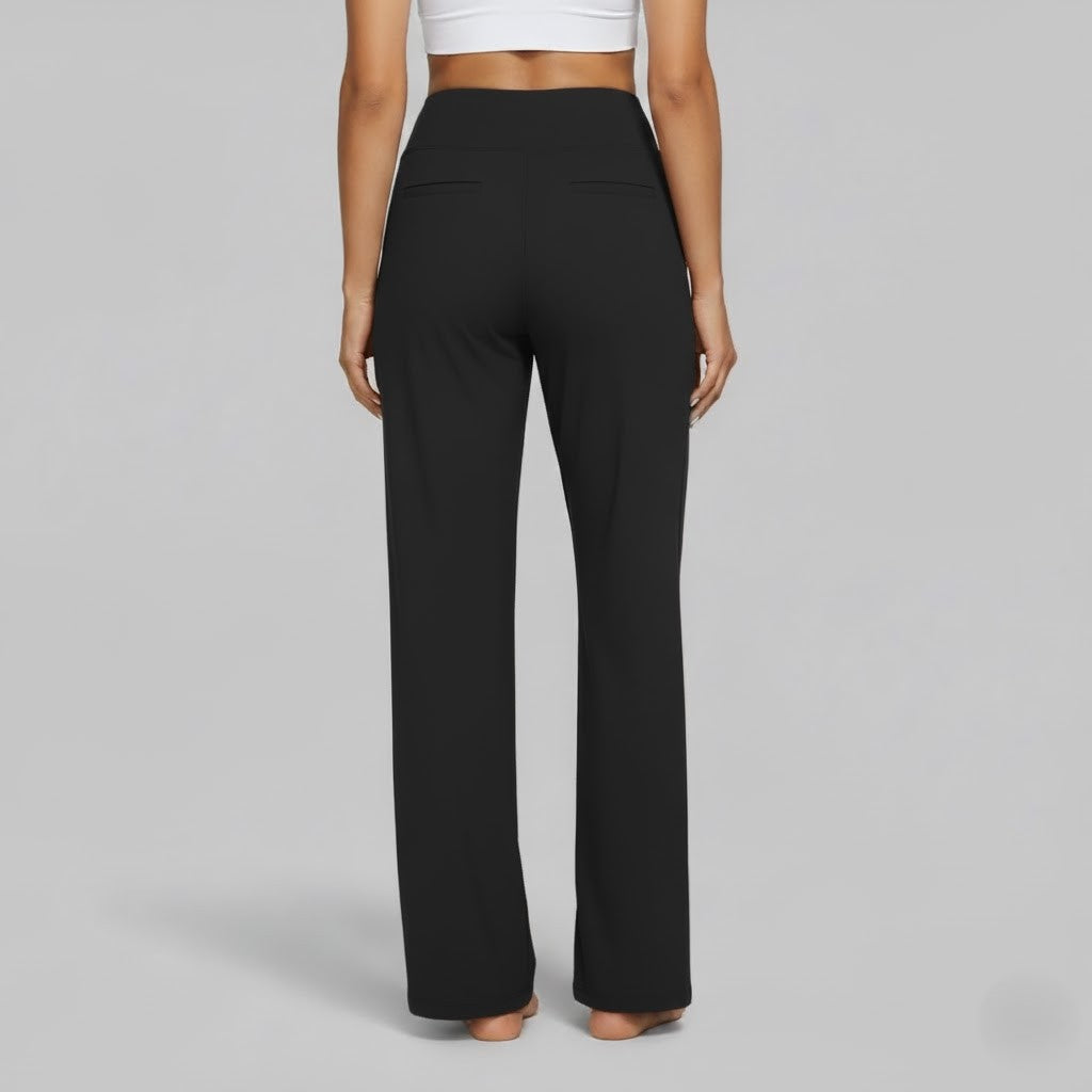 Veronika | Bequeme Stretchhosen Für Damen Im Weitbeinigen Lounge-Stil