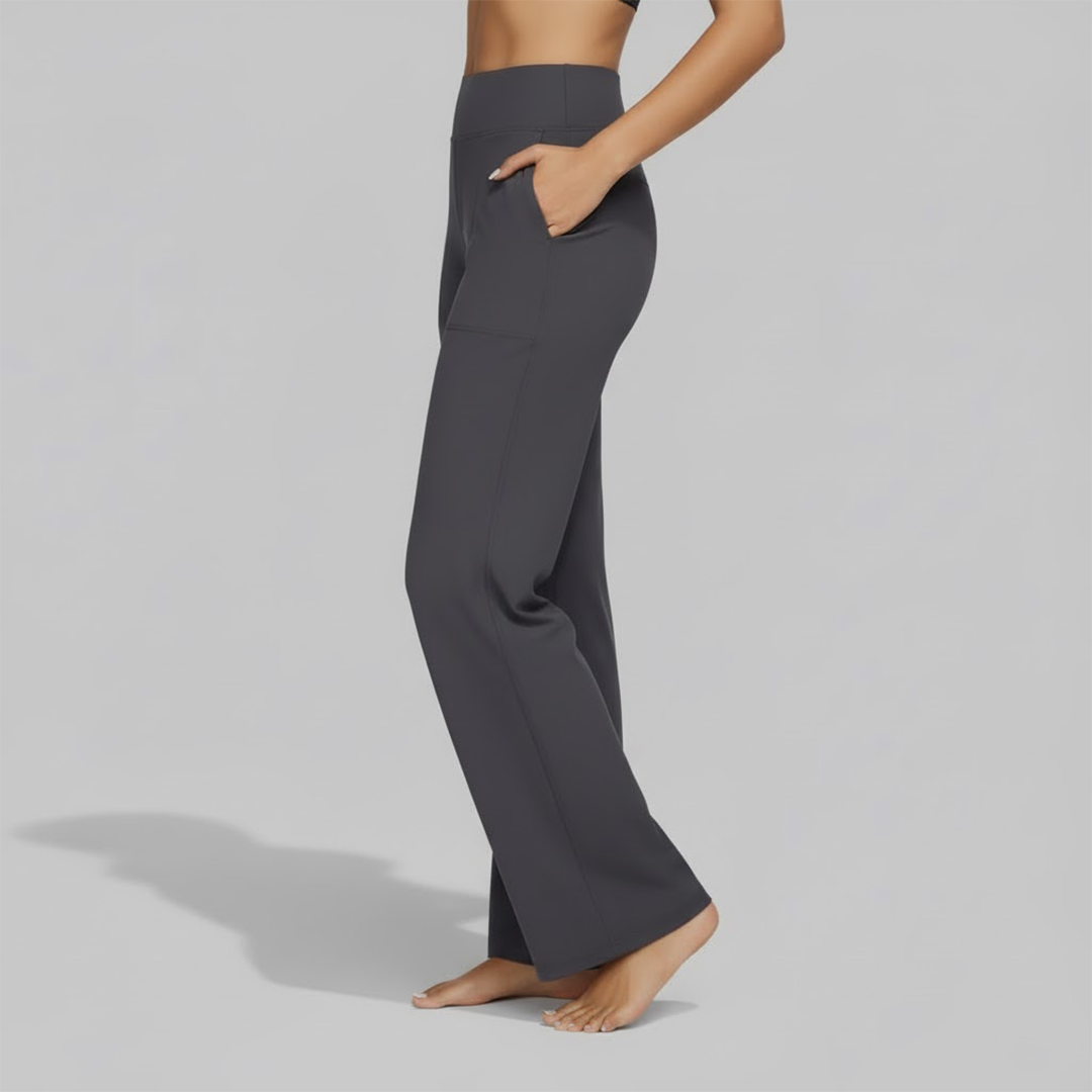Veronika | Bequeme Stretchhosen Für Damen Im Weitbeinigen Lounge-Stil
