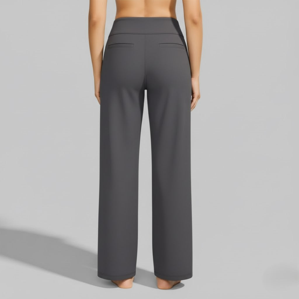 Veronika | Bequeme Stretchhosen Für Damen Im Weitbeinigen Lounge-Stil