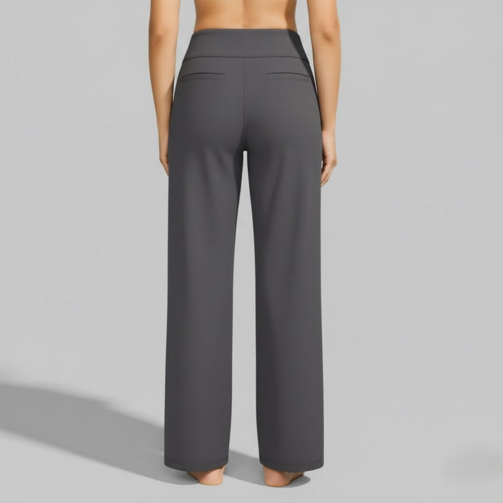 Veronika | Bequeme Stretchhosen Für Damen Im Weitbeinigen Lounge-Stil