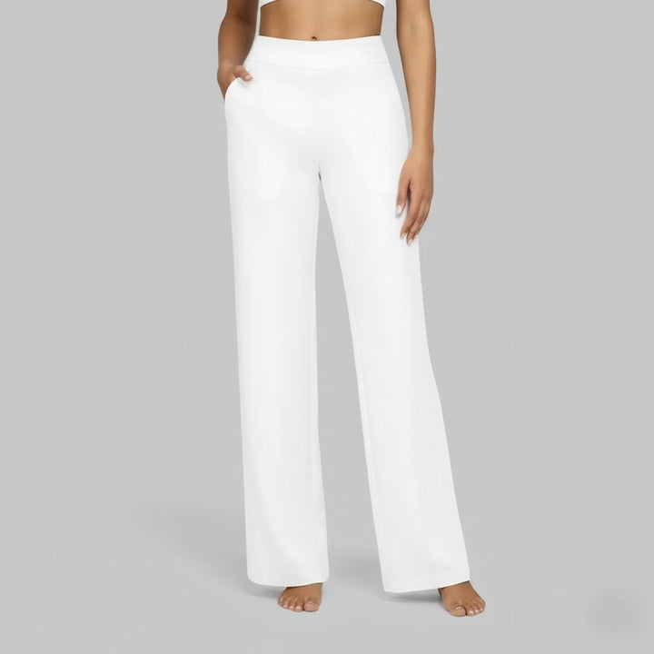 Veronika | Bequeme Stretchhosen Für Damen Im Weitbeinigen Lounge-Stil