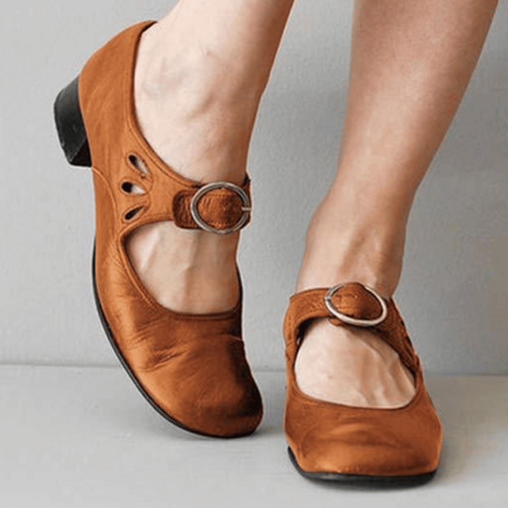 Damen - Einzigartige Ledersandalen - Bequeme und stilvolle Schuhe - Ideal für den Sommer