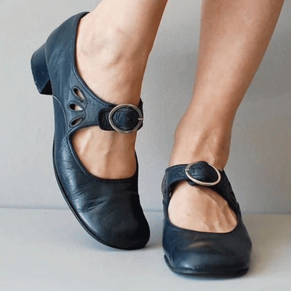 Damen - Einzigartige Ledersandalen - Bequeme und stilvolle Schuhe - Ideal für den Sommer
