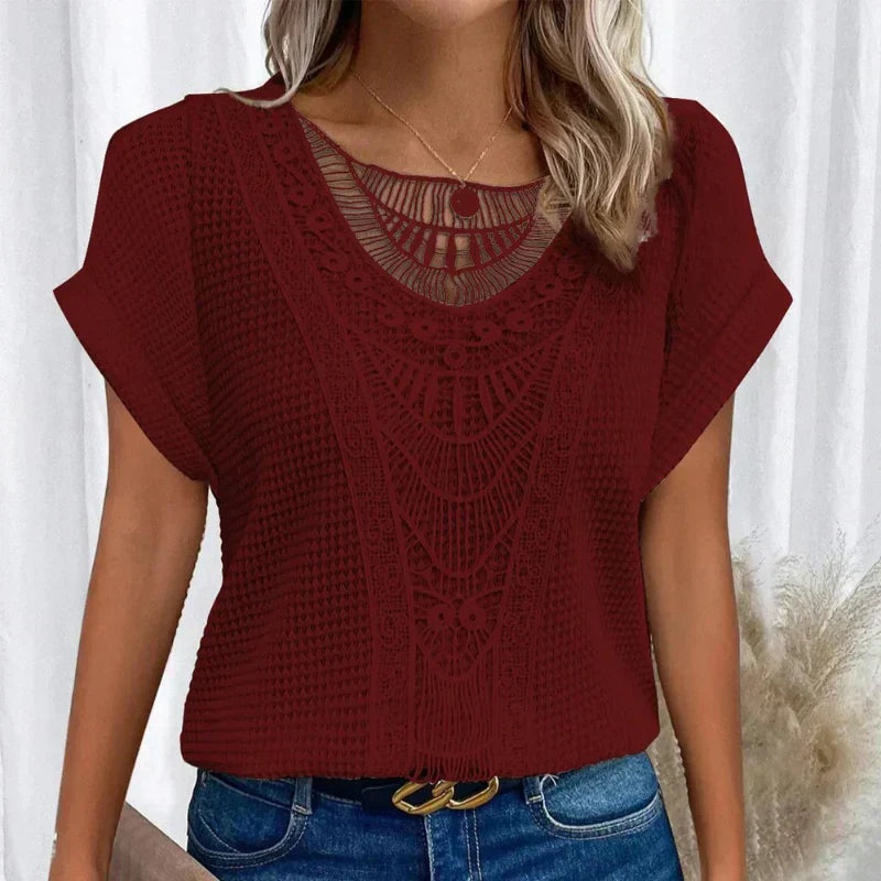 Yvonne™ | Elegante Ibiza-Style Bluse