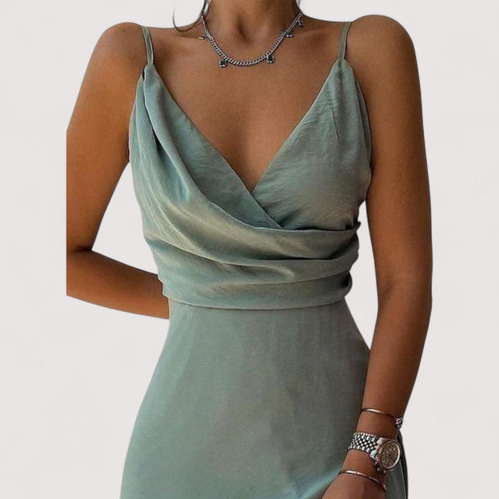 Emma™ | Satin-Kleid