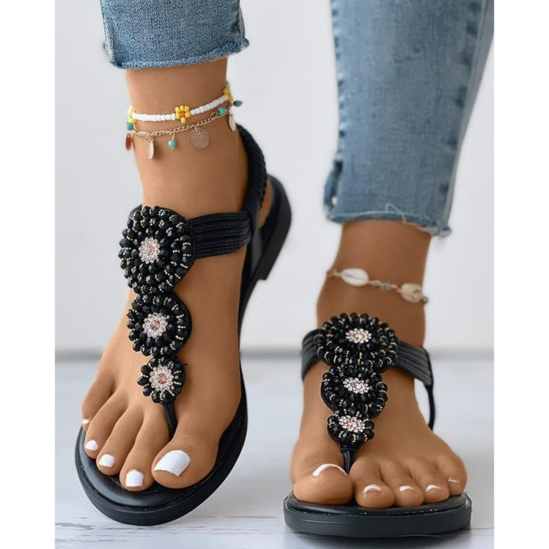 Damen - Sommersandalen - Bequeme und stilvolle Schuhe - Perfekt für warme Tage