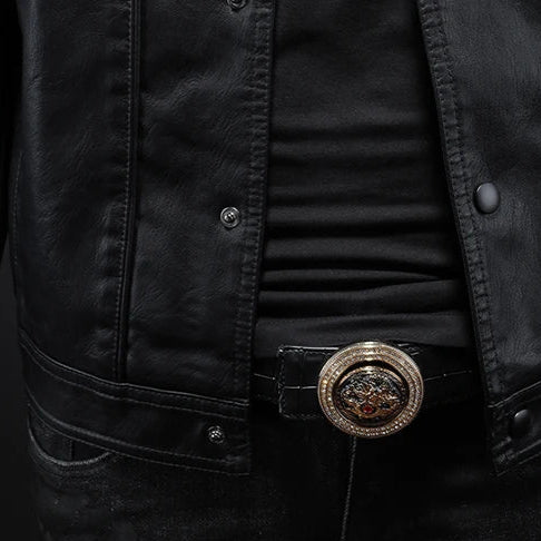 SILVAN - Rider Lederjacke
