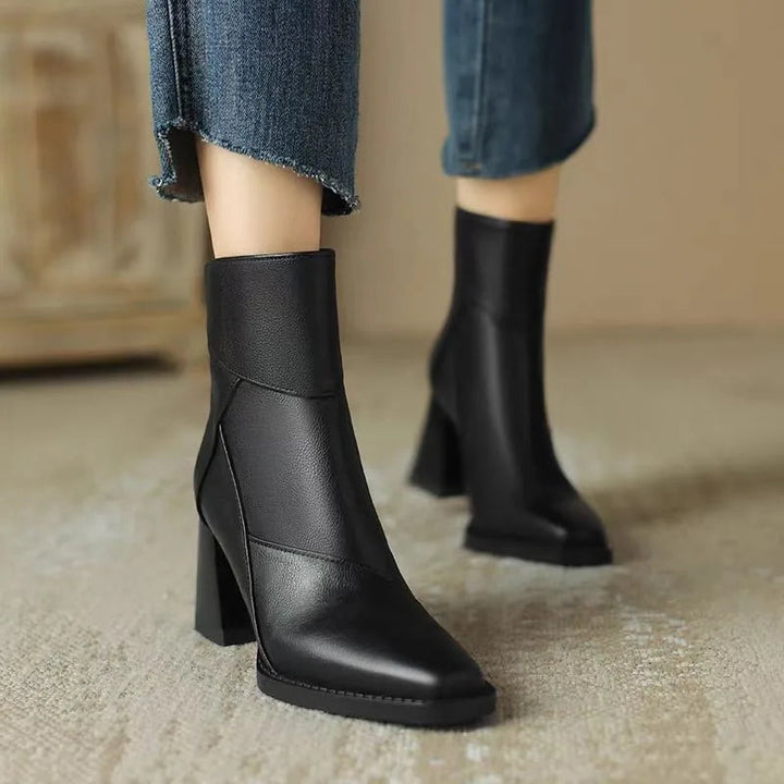 Damen Stiefel mit Absatz – Wasserdicht, Rutschfest & Orthopädisch Komfortabel