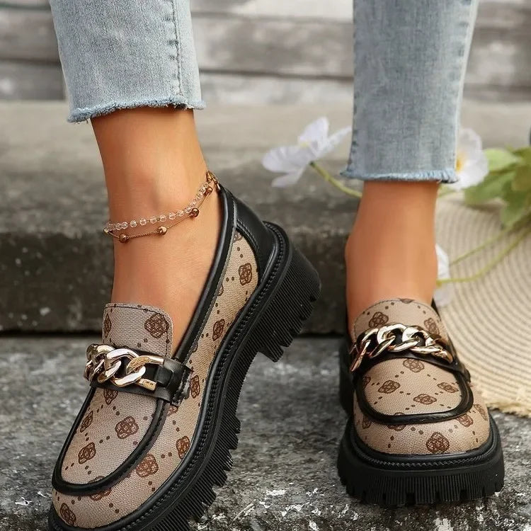 Tess| Orthopädische Mokassins mit Blumen