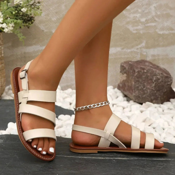 Damen - Boho-Sandalen - Stilvolle und bequeme Schuhe für den Sommer - Ideal für Freizeit und Strand