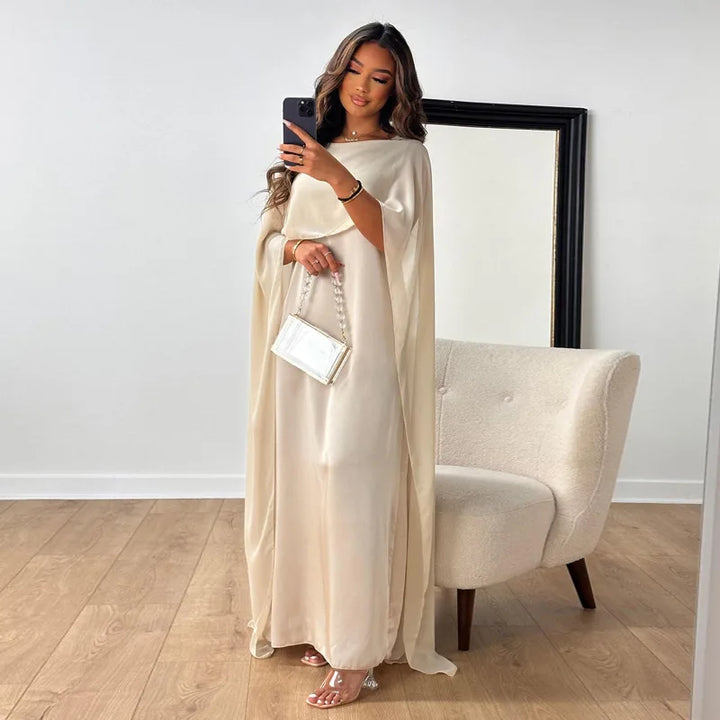 Ariana | Damen Langes Abendkleid – Fliessend, Figurbetonend & Zeitlos Elegant