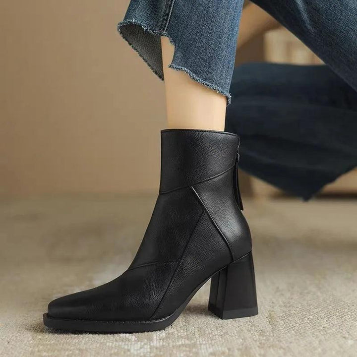 Damen Stiefel mit Absatz – Wasserdicht, Rutschfest & Orthopädisch Komfortabel