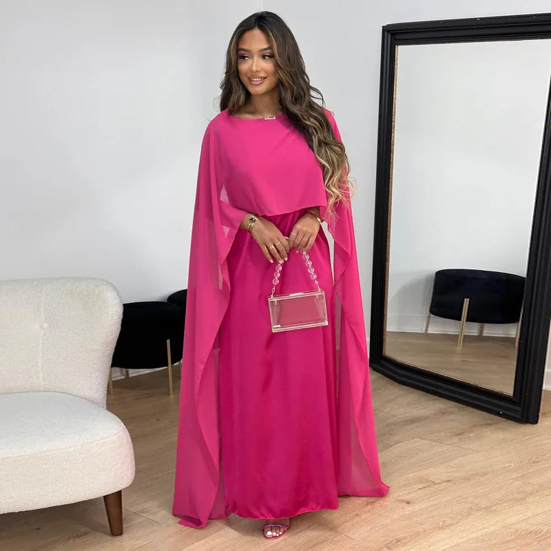 Ariana | Damen Langes Abendkleid – Fliessend, Figurbetonend & Zeitlos Elegant
