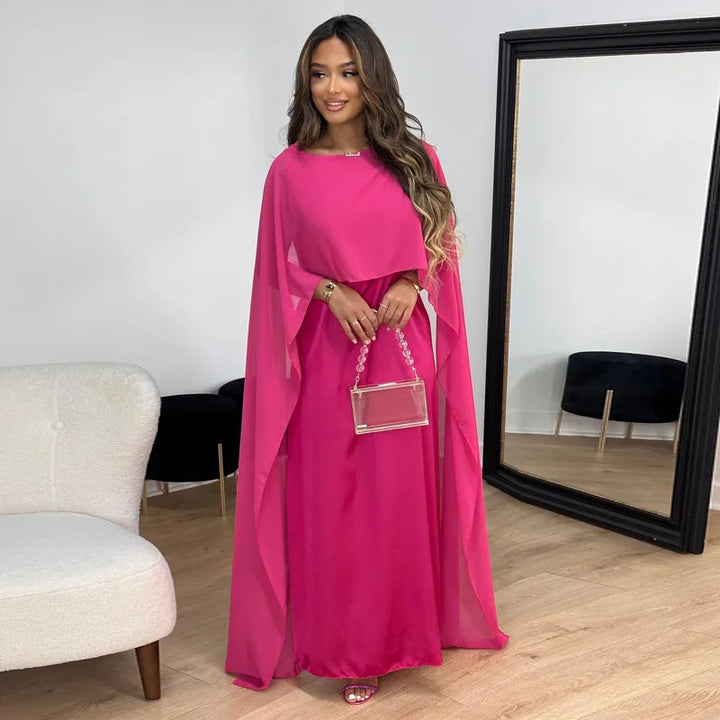 Ariana | Damen Langes Abendkleid – Fliessend, Figurbetonend & Zeitlos Elegant